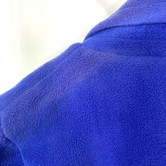 VTG Bob Mackie Blue Wearable Art with Embroidered Design Fleece Jacket Size 2X - Picture 10 of 11